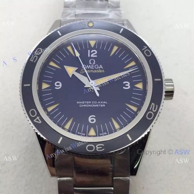 Swiss Omega Spectre Replica Watch Seamaster James Bond Stainless Steel